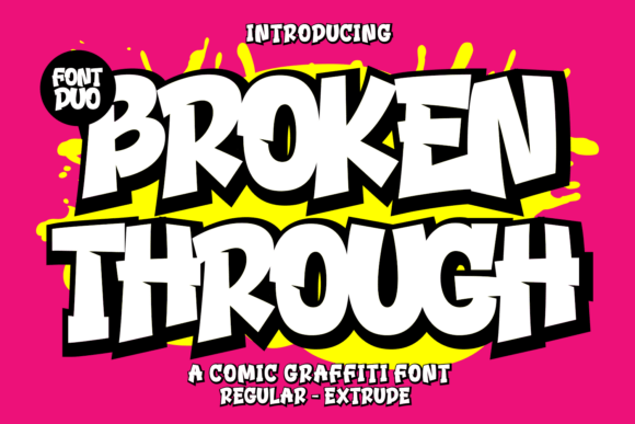 Broken Through: A Typeface for Every Creative Vision