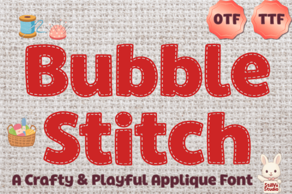 Bubble Stitch: The Cozy Font for Handmade Charm