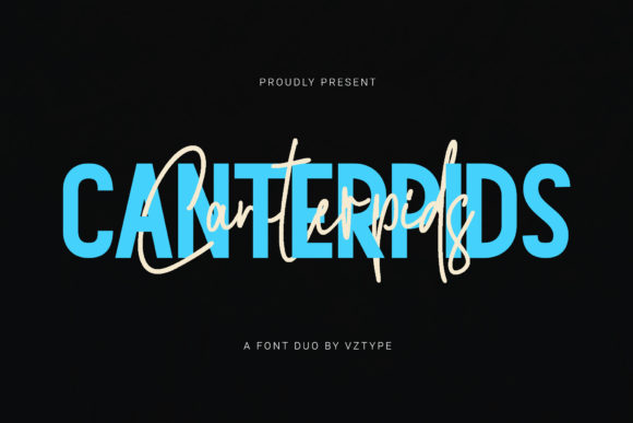 Canterpids Font Duo: A Fresh Take on Modern Branding