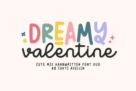 Dreamy Valentine Duo: A Font for Heartfelt Designs