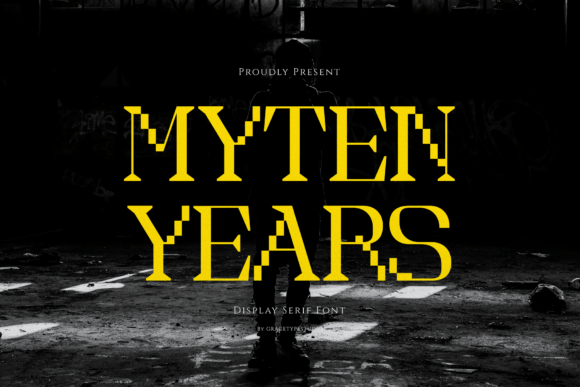 Myten Years: A Typeface That Shatters Convention
