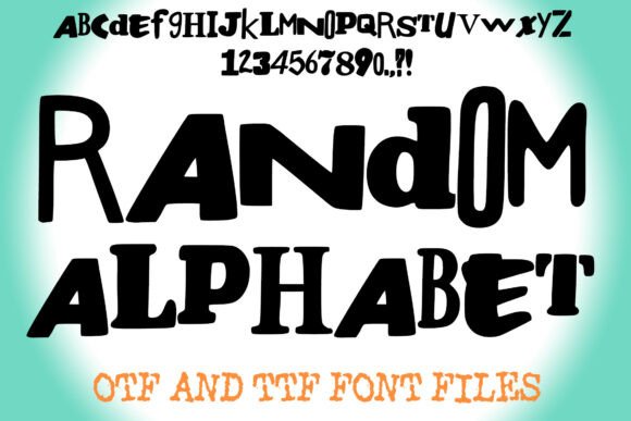 Random Alphabet: A Typeface That Refuses to Be Tamed