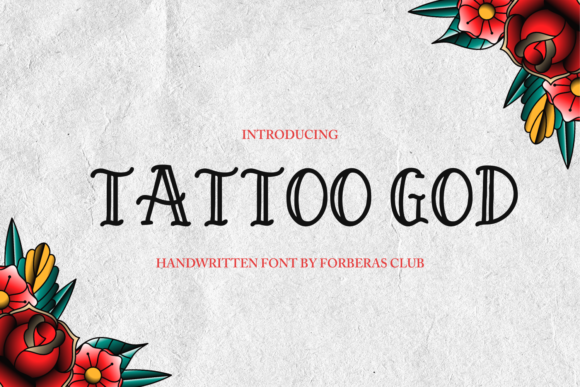 Tattoo God: Crafting Bold Brand Identity with Vintage Character