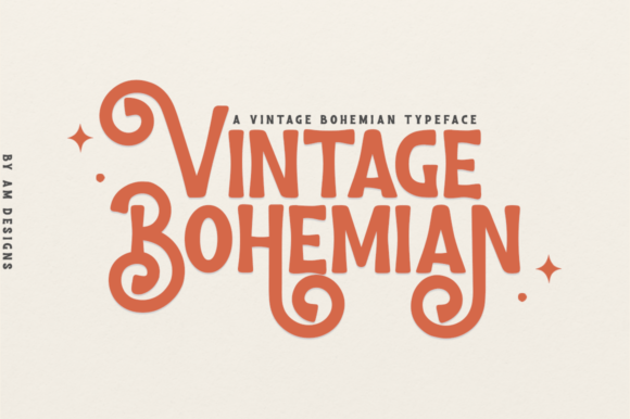 Why Vintage Bohemian is Your Next Must-Have Creative Font